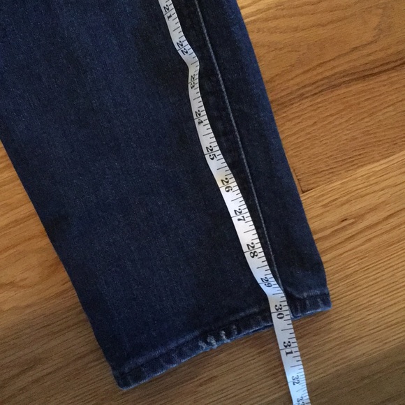 Old Navy Power Straight High Rise Distressed Jeans - Picture 8 of 8